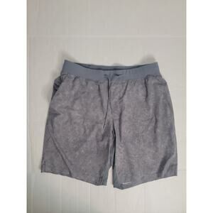 Lululemon T.H.E. Shorts Linerless 9” Mens Sz XL Gravel Dust Asphalt Grey M7ARAS